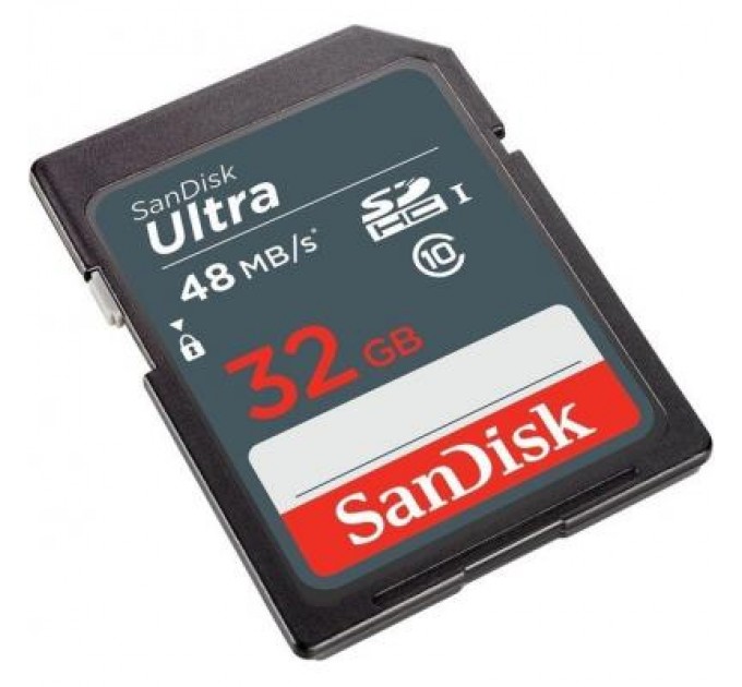 SanDisk Карта пам'яті SanDisk 32GB SDHC class 10 UHS-I Ultra Lite (SDSDUNR-032G-GN3IN)
