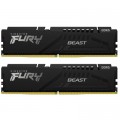Kingston Fury (ex.HyperX) Модуль пам'яті для комп'ютера DDR5 64GB (2x32GB) 5600 MHz Beast EXPO Black Kingston Fury (ex.HyperX) (KF556C40BB2K2-64)