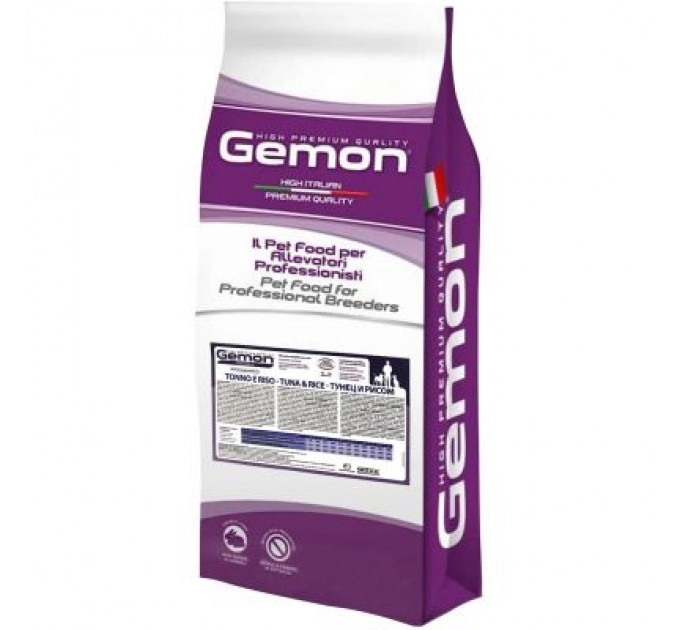 Gemon Сухий корм для собак Gemon Dog Adult тунець з рисом 20 кг (8009470005609)