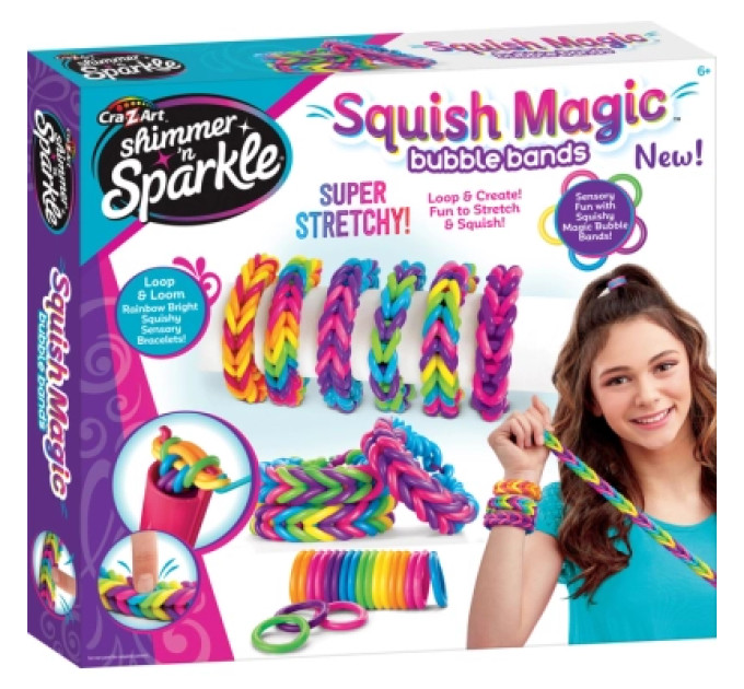 Cra-Z-Art Набір для творчості Cra-Z-Art Squish Magic Bubble Bands виготовлення браслетів (17343CRA)