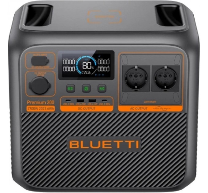 BLUETTI Зарядна станція BLUETTI PREMIUM 200 V2 2700W (PREMIUM 200 V2)