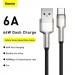 Baseus Дата кабель USB-C to USB-C 2.0m 66W metal Baseus (CAKF000201)