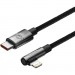 Baseus Дата кабель USB-C to Lightning 1.0m 20W 90° corner black Baseus (CAVP000201)
