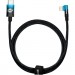Baseus Дата кабель USB-C to Lightning 1.0m 20W 90° corner black/blue Baseus (CAVP000221)