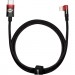 Baseus Дата кабель USB-C to Lightning 1.0m 20W 90° corner black/red Baseus (CAVP000220)