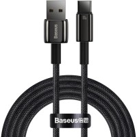 Дата кабель USB 2.0 AM to USB-C 2.0m 100W black Baseus (CAWJ000101)