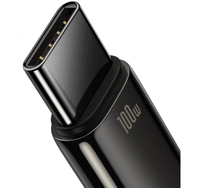 Baseus Дата кабель USB 2.0 AM to USB-C 1.0m 100W black Baseus (CAWJ000001)