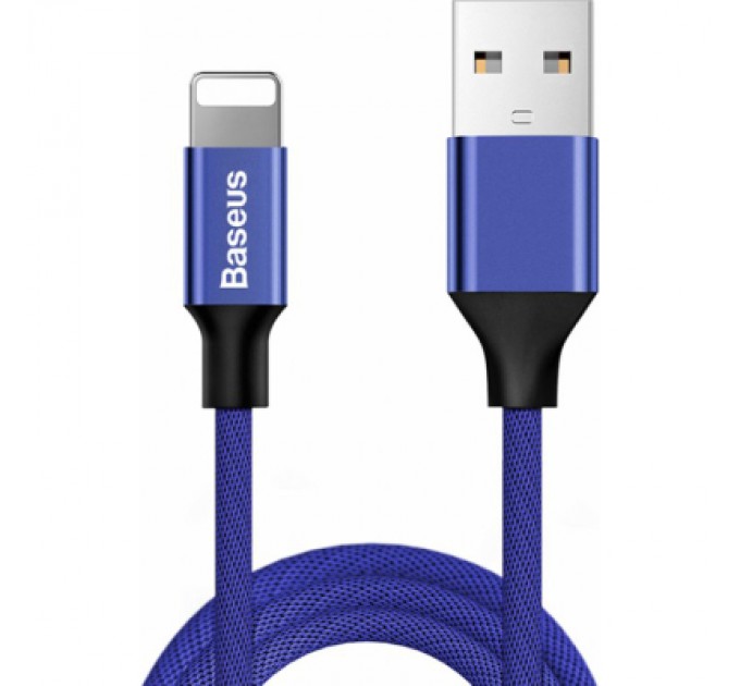 Baseus Дата кабель USB 2.0 AM to Lightning 1.8m navy blue Baseus (CALYW-A13)