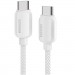 Essager Дата кабель USB-C to USB-C 1.0m 100W white Essager (EXCTT1-WL02-P)
