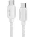 Essager Дата кабель USB-C to USB-C 2.0m 100W white Essager (EXCTT1-WLA02-P)