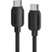 Essager Дата кабель USB-C to USB-C 3.0m 100W black Essager (EXCTT1-WLC01-P)