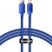 Baseus Дата кабель USB-C to Lightning 1.2m 20W blue Baseus (CAJY000203)