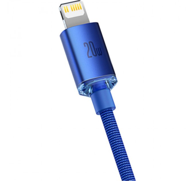 Baseus Дата кабель USB-C to Lightning 2.0m 20W blue Baseus (CAJY000303)