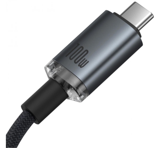 Baseus Дата кабель USB-C to USB-C 1.5m 100W USB3.2 20Gb black Baseus (P10318204111-00)