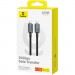 Baseus Дата кабель USB-C to USB-C 1.5m 100W USB3.2 20Gb black Baseus (P10318204111-00)