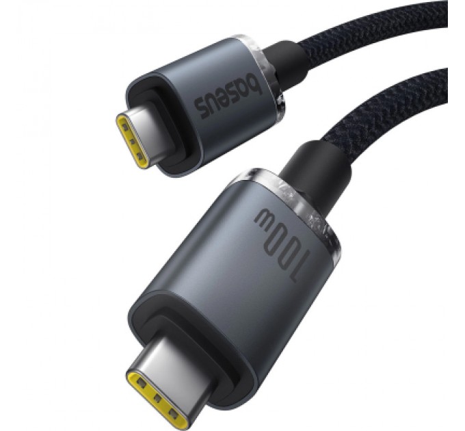 Baseus Дата кабель USB-C to USB-C 1.5m 100W USB3.2 20Gb black Baseus (P10318204111-00)