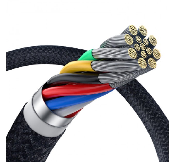 Baseus Дата кабель USB-C to USB-C 1.5m 100W USB3.2 20Gb black Baseus (P10318204111-00)