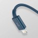 Baseus Дата кабель USB 2.0 AM to Lightning + Micro 5P + Type-C 1.5m 3.5A blue Baseus (CAMLTYS-03)