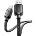 Essager Дата кабель USB 2.0 AM to USB-C 1.0m 7A black Essager (EXCT-TD01-P)