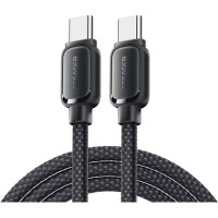 Дата кабель USB-C to USB-C 1.0m 100W black Essager (EXCTT1-TD01-P)