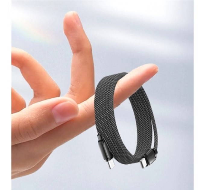 Essager Дата кабель USB-C to USB-C 1.0m 100W black Essager (EXCTT1-TD01-P)