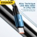 Essager Дата кабель USB 2.0 AM to USB-C 2.0m 120W black Essager (EXC120-CGA01-P)
