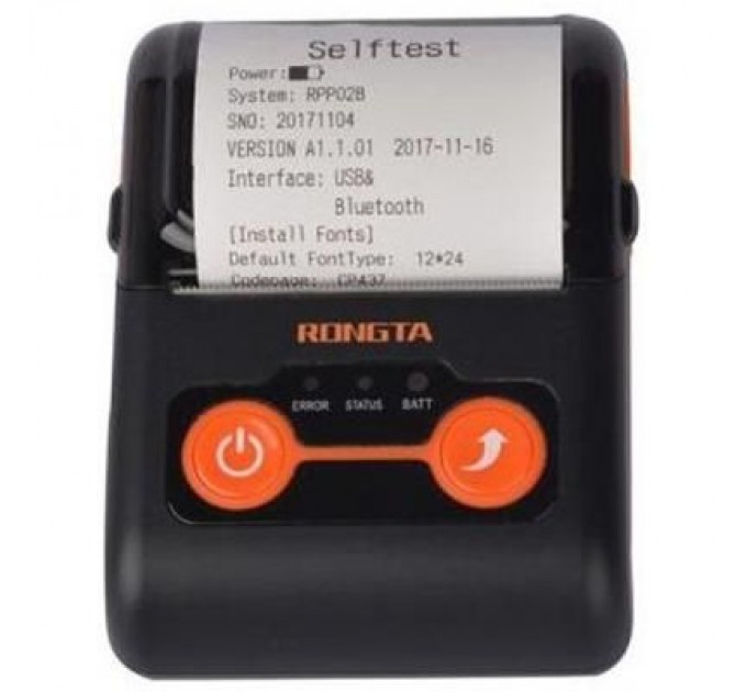 Rongta Принтер чеків Rongta RPP02B Bluetooth, USB (RPP02B)