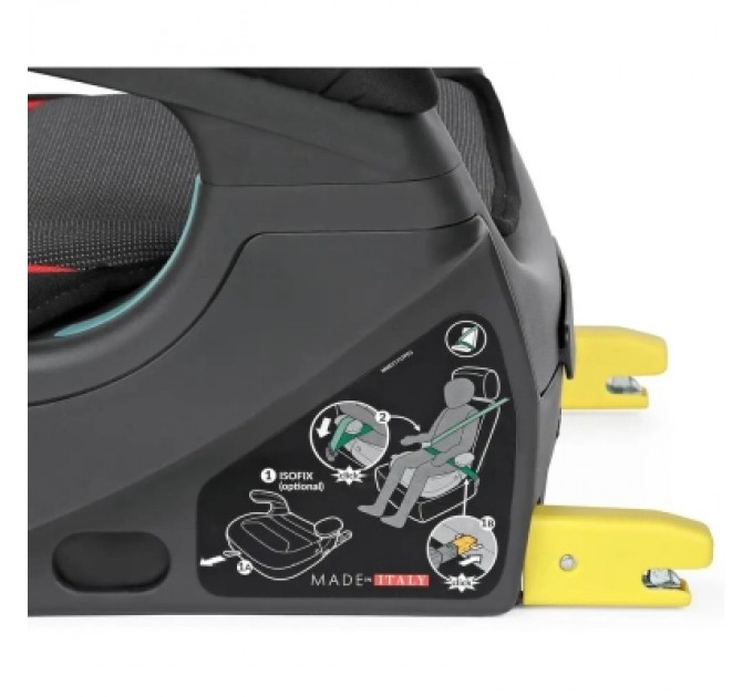 Peg-Perego Автокрісло Peg-Perego Viaggio Shuttle бустер Active (чорне) (IMVS040000DX13DP53)