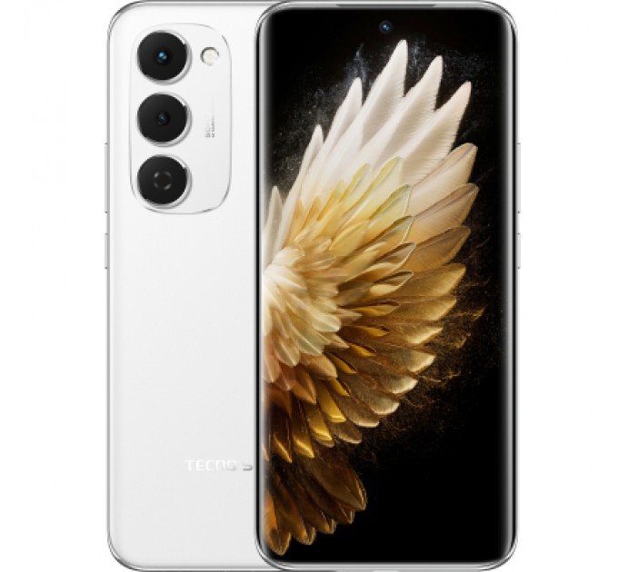 Tecno Мобільний телефон Tecno Spark 40 Pro+ 8/256Gb Aurora White (4894947096341)