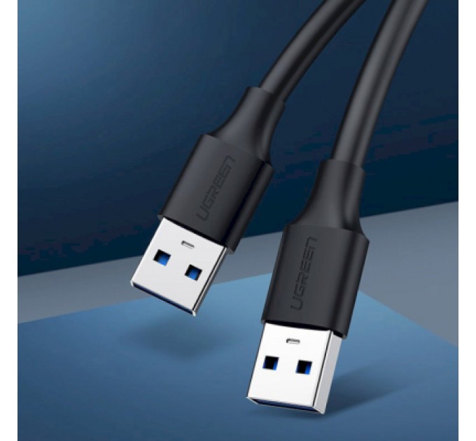 Ugreen Дата кабель USB 2.0 AM/AM 0.5m US102 black Ugreen (10308)