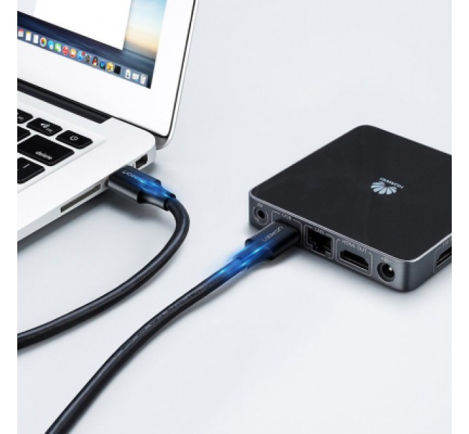 Ugreen Дата кабель USB 2.0 AM/AM 0.5m US102 black Ugreen (10308)