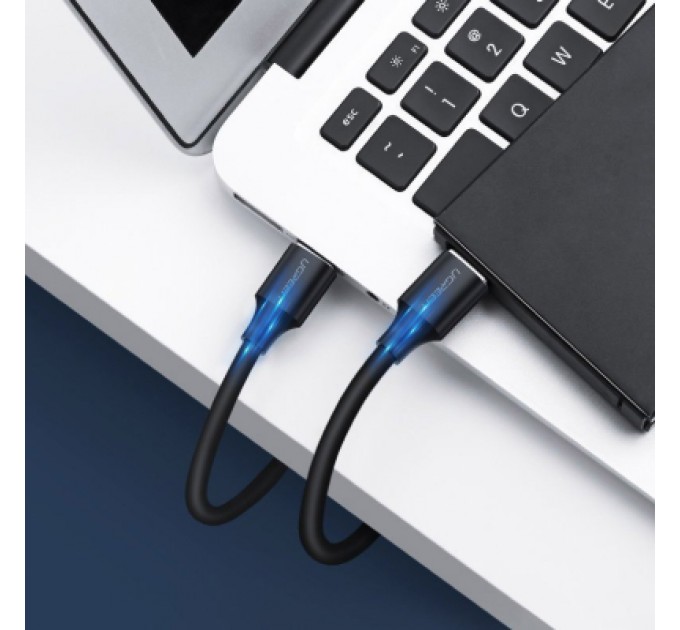 Ugreen Дата кабель USB 2.0 AM/AM 0.5m US102 black Ugreen (10308)