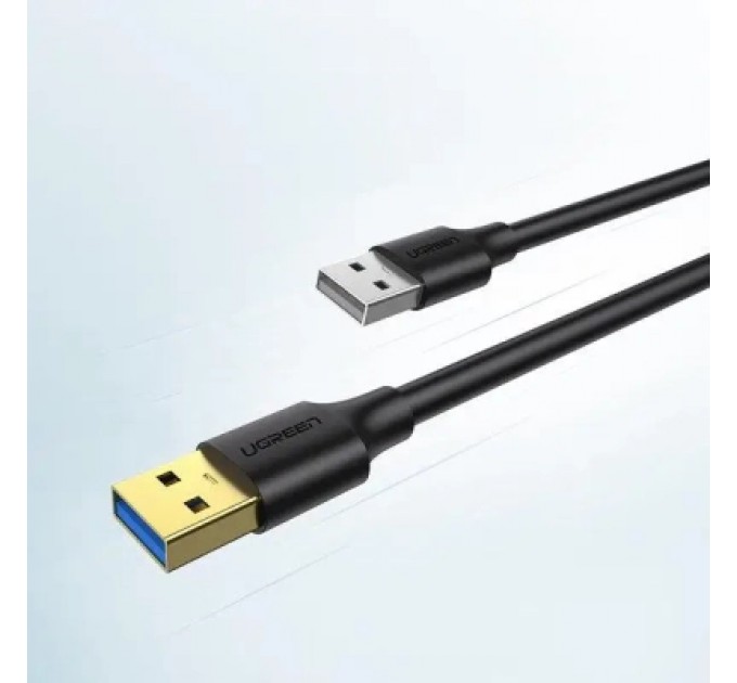 Ugreen Дата кабель USB 3.0 AM/AM 3.0m US128 black Ugreen (90576)
