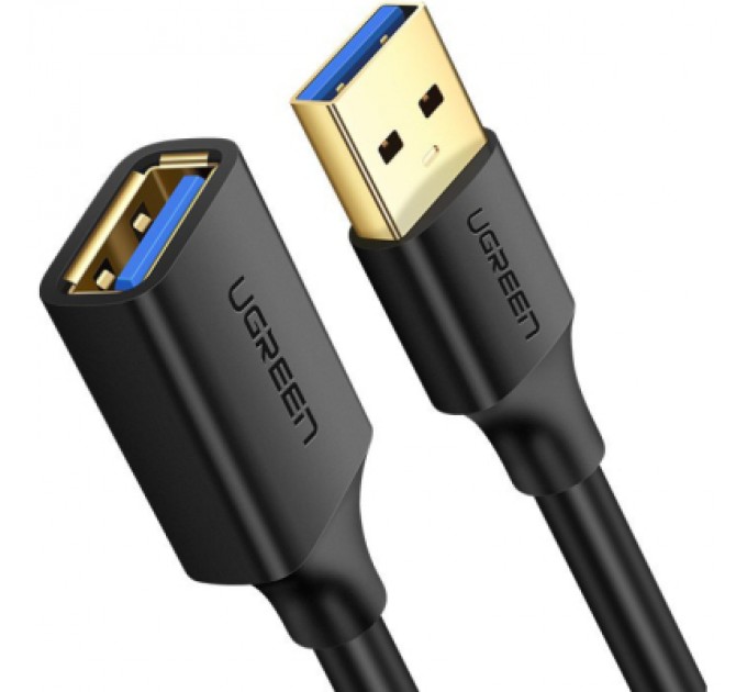 Ugreen Дата кабель USB 3.0 AM/AF 0.5m US129 black Ugreen (30125)