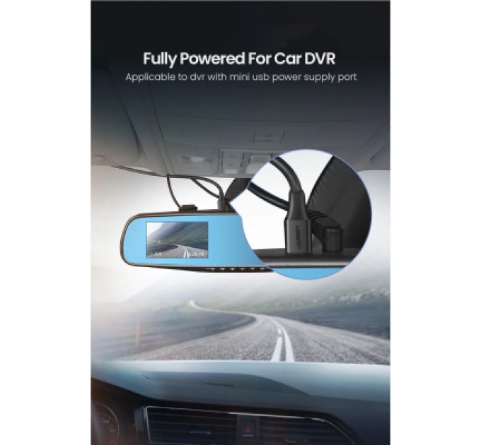 Ugreen Дата кабель USB 2.0 AM to Mini 5P 2.0m US132 black Ugreen (30472)