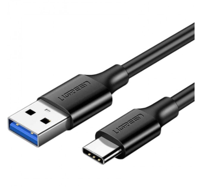 Ugreen Дата кабель USB 3.0 AM to USB-C 0.5m 3A US184 black Ugreen (20881)