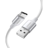 Дата кабель USB 2.0 AM to USB-C 0.5m 3A US288 white Ugreen (60130)