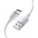 Ugreen Дата кабель USB 2.0 AM to USB-C 0.5m 3A US288 white Ugreen (60130)