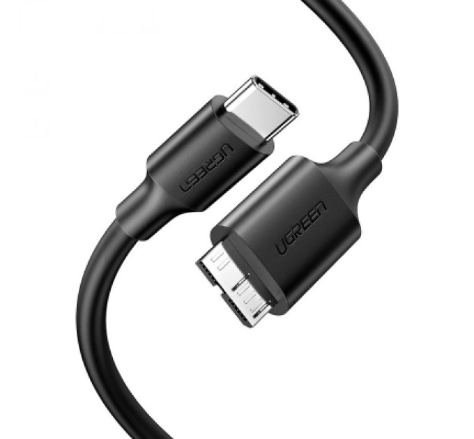 Ugreen Дата кабель USB-C 3.1 to Micro USB 3.0 1.0m 3A US312 black Ugreen (20103)