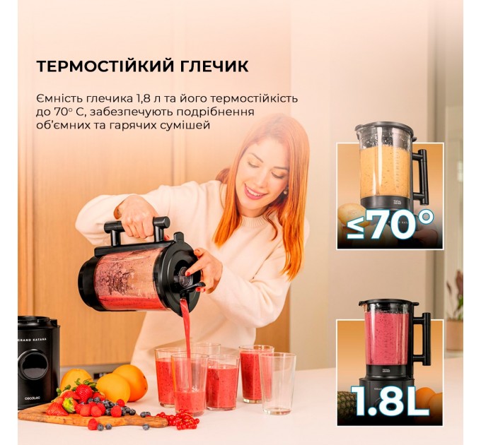 Cecotec Блендер Cecotec Grand Katana 2700MAX Total Destroy Screen B (CCTC-03986)