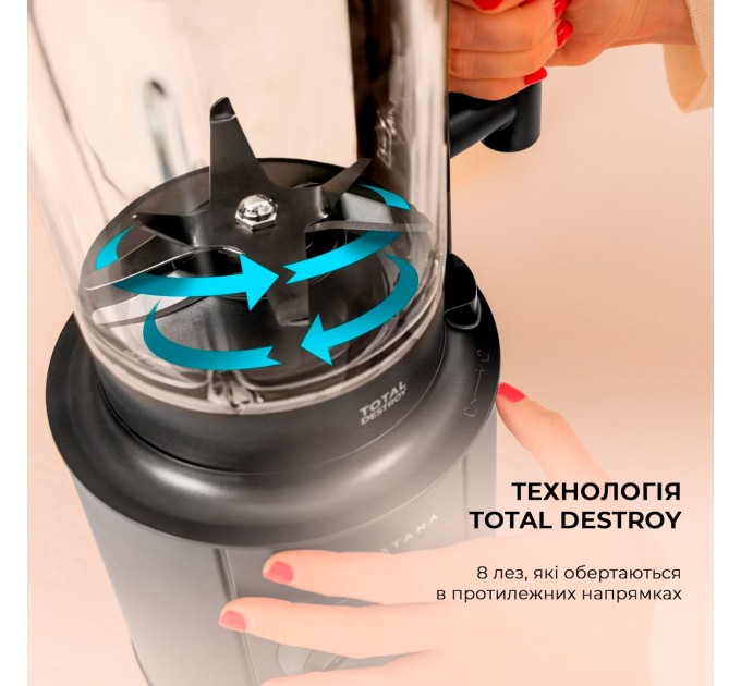 Cecotec Блендер Cecotec Grand Katana 2700MAX Total Destroy Screen B (CCTC-03986)