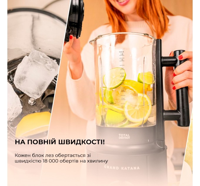 Cecotec Блендер Cecotec Grand Katana 2700MAX Total Destroy Screen B (CCTC-03986)