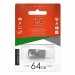 T&G Флеш-накопичувач USB 2.0 64GB Type-C T&G 104 Metal Series Silver (TG104TC-64G)
