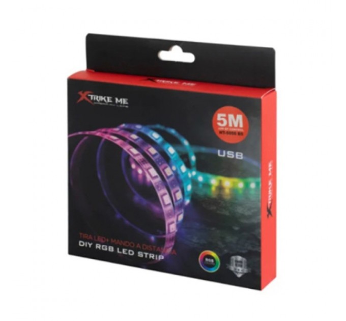 Xtrike ME Світлодіодна стрічка Xtrike Me 5050 (Led Chip) Bluetooth, App Control, 5m (HT-5050B5)
