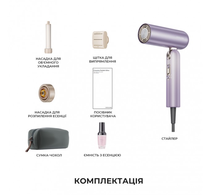 Dreame Фен Dreame Pocket Ultra Purple (AHD52-PPL)