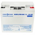 LogicPower Батарея до ДБЖ LogicPower LPM MG 12В 20Ач (6556)