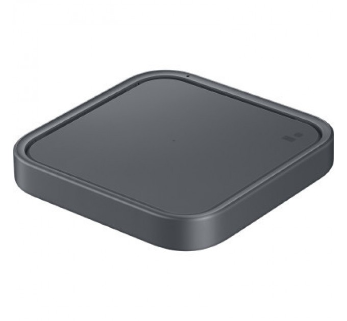 Samsung Зарядний пристрій Samsung 15W Wireless Charger Pad Dark Gray (EP-P2400TBEGEU)