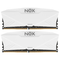Модуль пам'яті для комп'ютера DDR4 16GB (2x8GB) 3200 MHz NOX RGB White Apacer (AH4U16G32C28YNWAA-2)