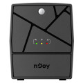 nJoy Джерело безперебійного живлення NJOY Keen 1000 (UPLI-LI100KE-CG01B) Lin.int., AVR, 4 x евро, пластик