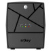 nJoy Джерело безперебійного живлення NJOY Keen 1500 (UPLI-LI150KE-CG01B) Lin.int., AVR, 4 x евро, пластик